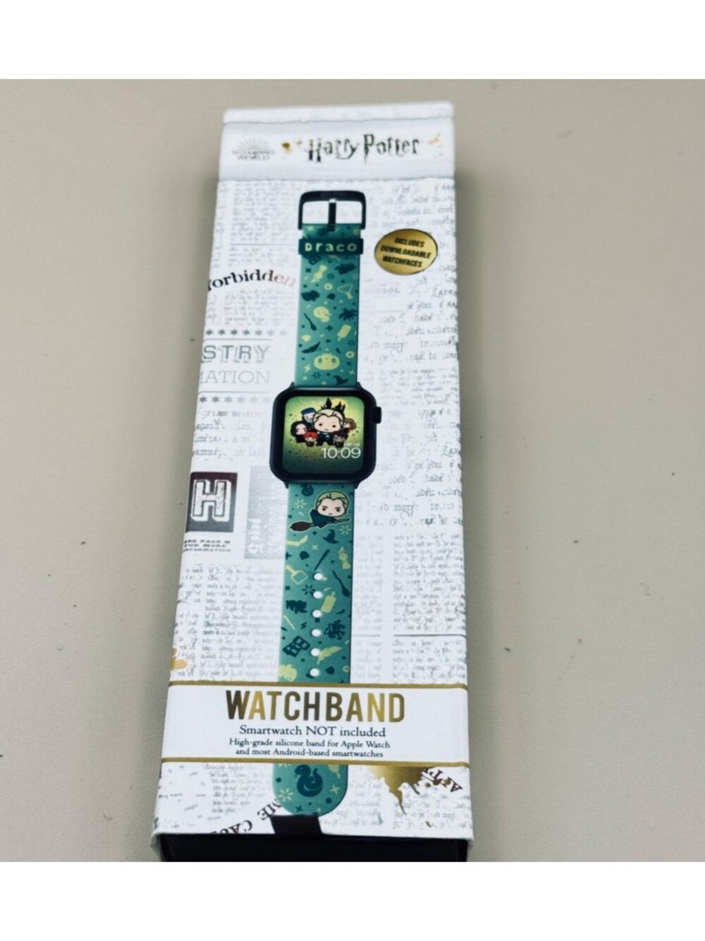 Harry Potter Draco Charms Apple Smartwatch Band New